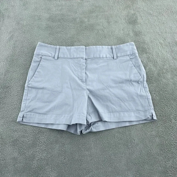 Loft Chino Shorts Womens 8 Blue 3097 - Picture 2 of 9